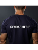 Tshirt Gendarmerie départementale bleu marine Tshirt Gendarmerie départementale bleu marine