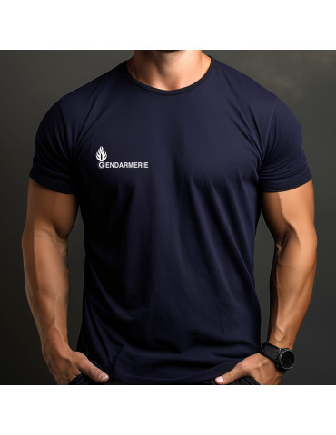 Tshirt Gendarmerie bleu marine