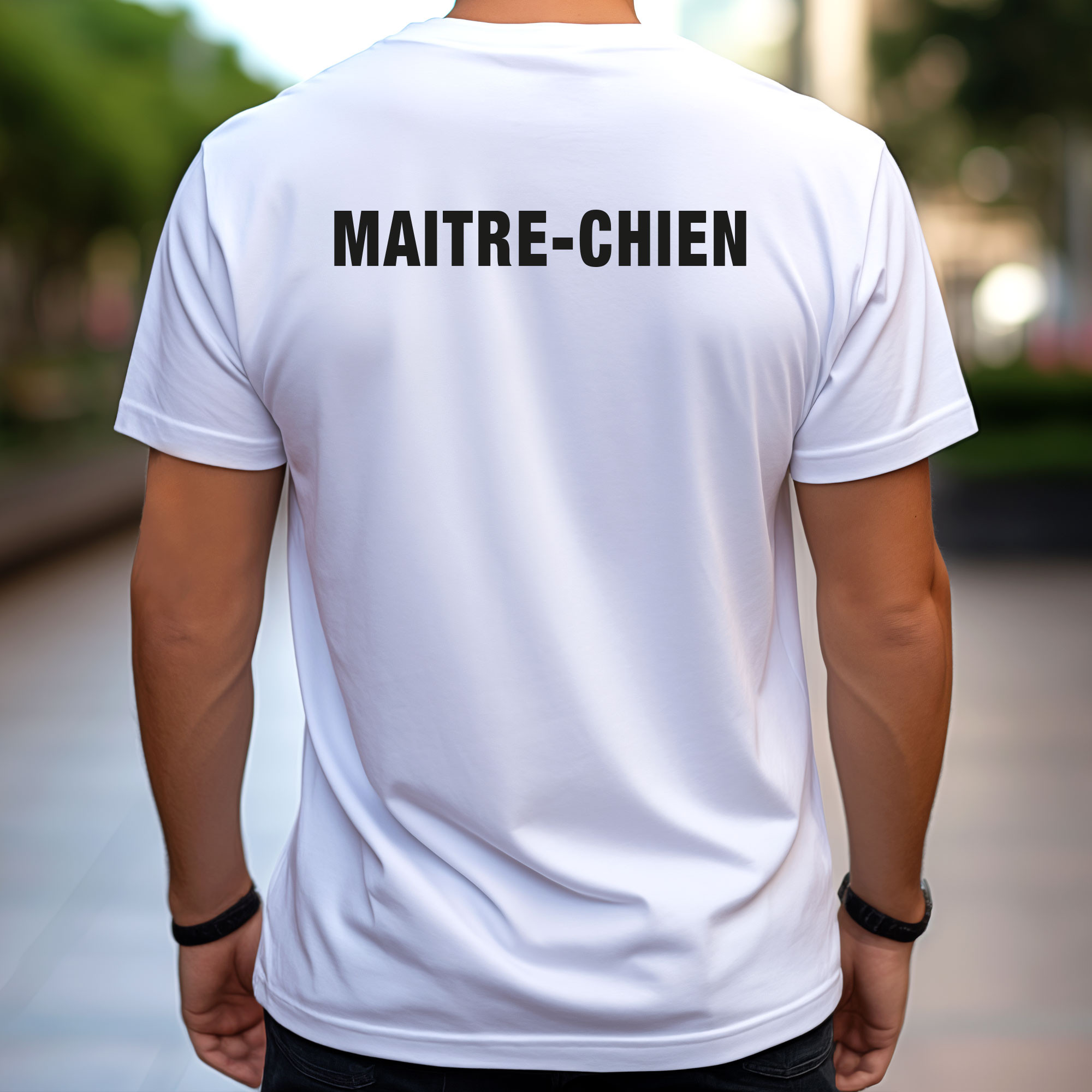 Tshirt Maître Chien Tshirt Maître Chien