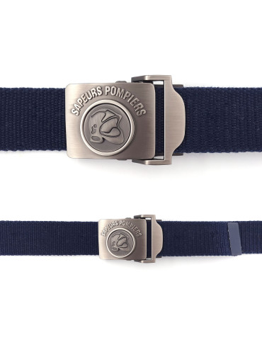 Ceinture Sapeur Pompier gravée en relief