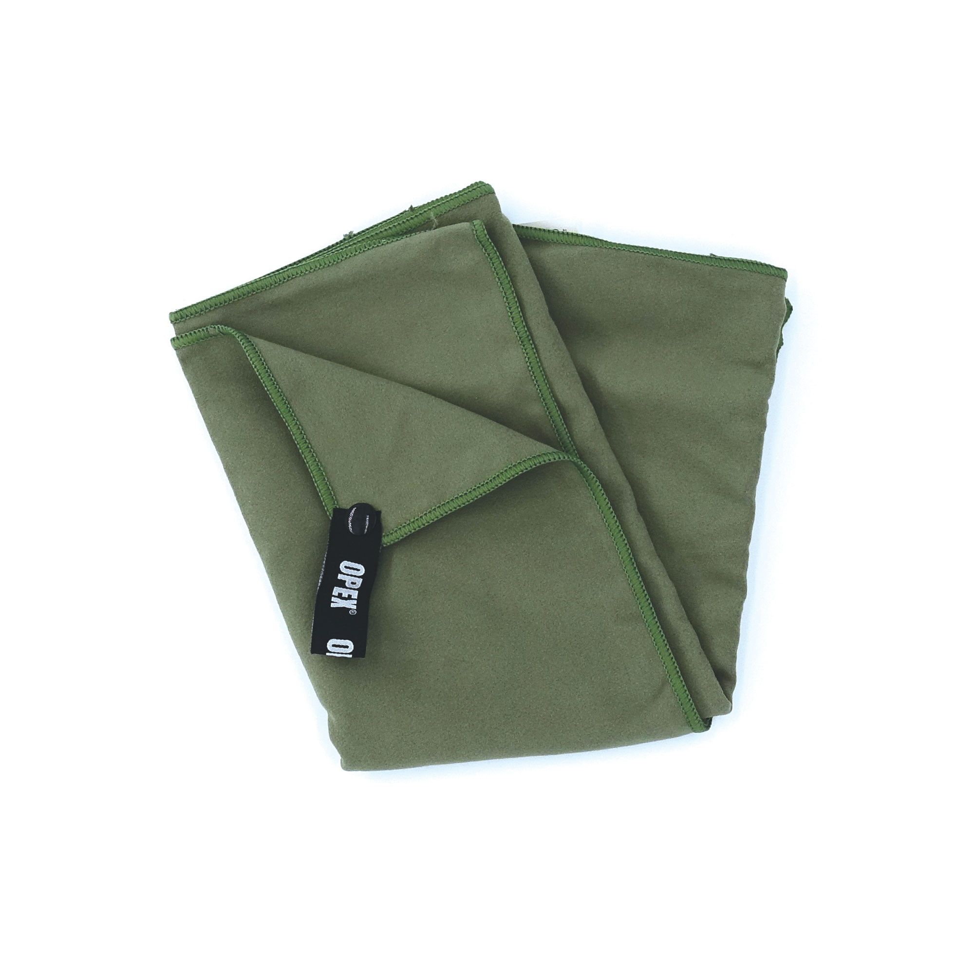 Serviette microfibre verte Serviette microfibre verte
