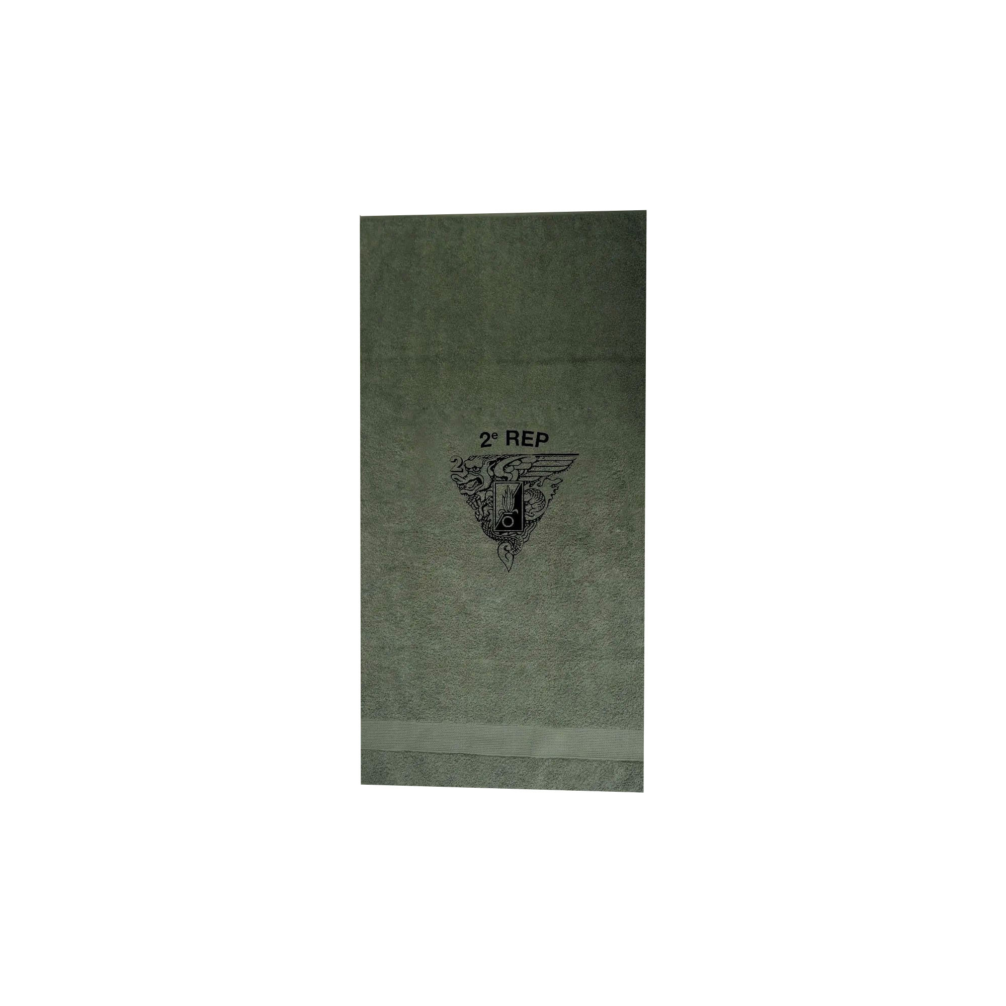 Serviette militaire imprimé 2e REP Serviette militaire imprimé 2e REP