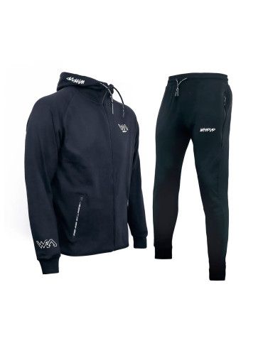 Survêtement Sportswear Elégance Noir
