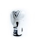 gants de boxe cuir Blanc gants de boxe cuir Blanc