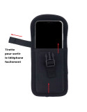 Pochette téléphone avec tirette