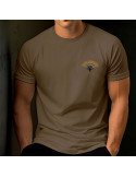 Tshirt félin coyote brodé PARA Régiment de parachutiste Tshirt félin coyote brodé PARA Régiment de parachutiste