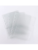 10 pochettes transparentes pour classeur A6