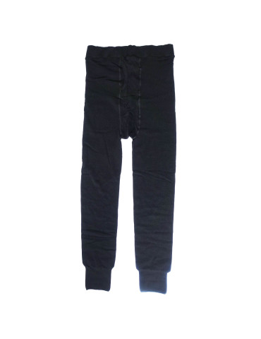 pantalon noir laine mérinos