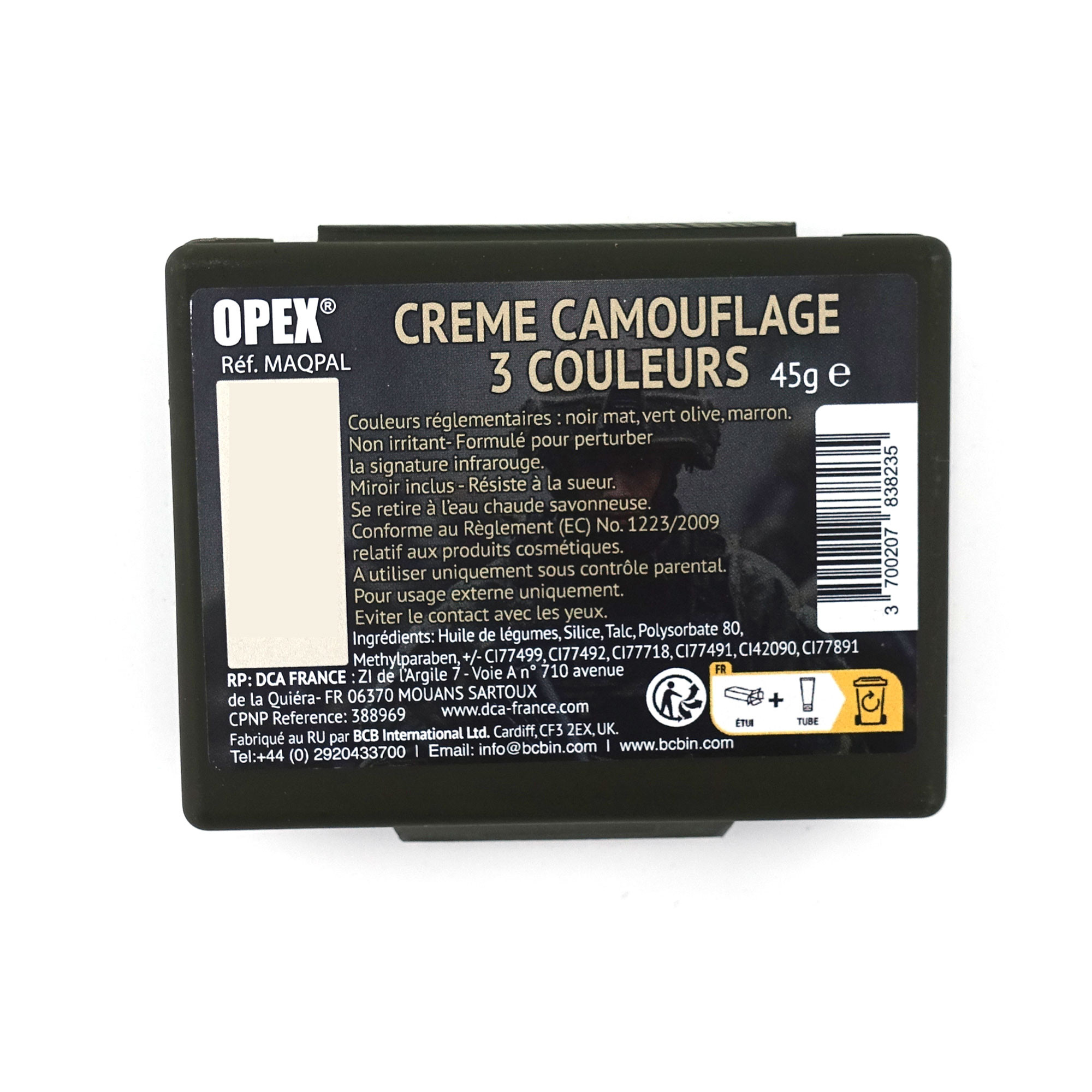 palette camouflage 3 couleurs palette camouflage 3 couleurs