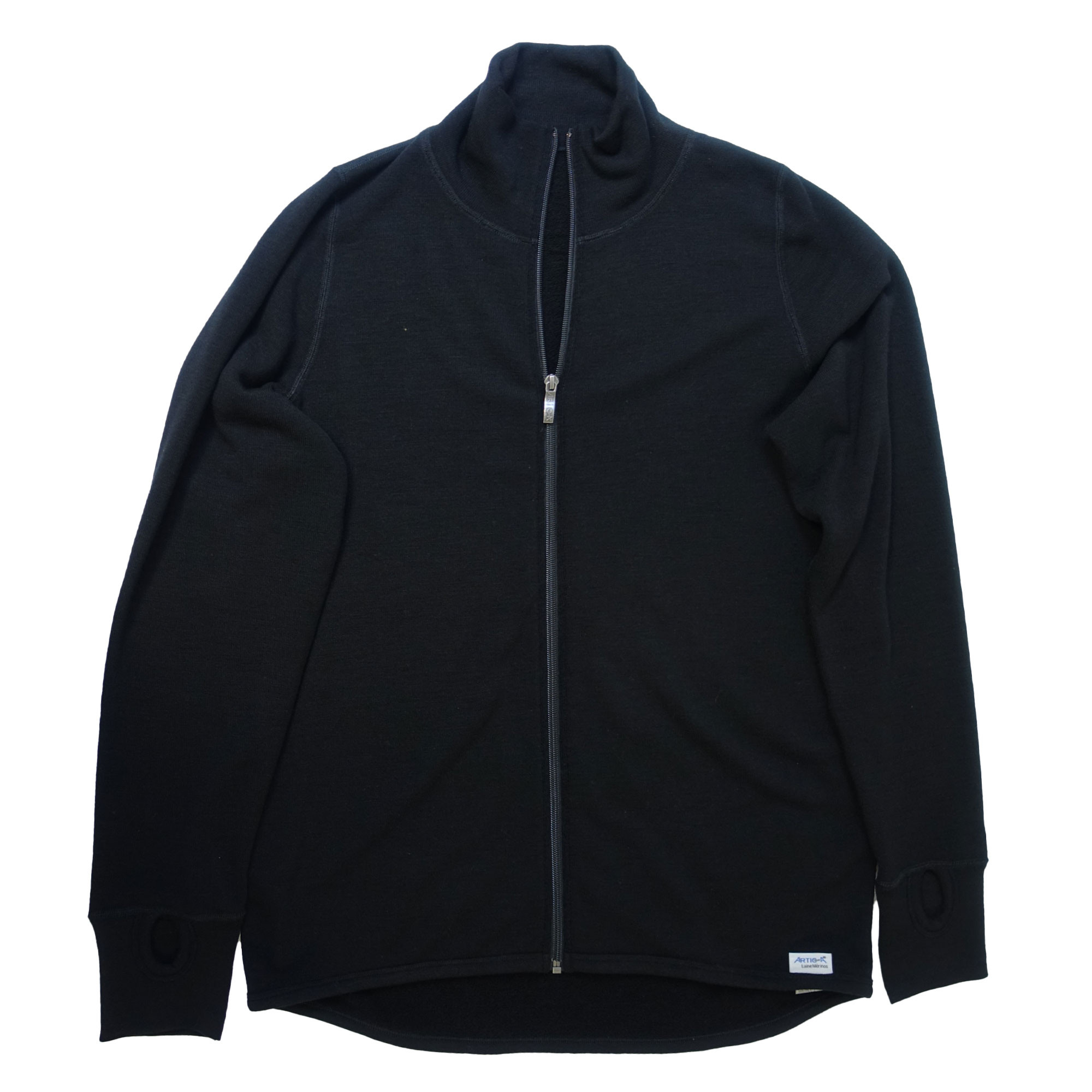 veste en laine noire