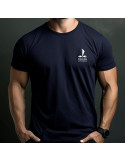 Tee-shirt Marine Nationale bleu marine marquage recto/verso