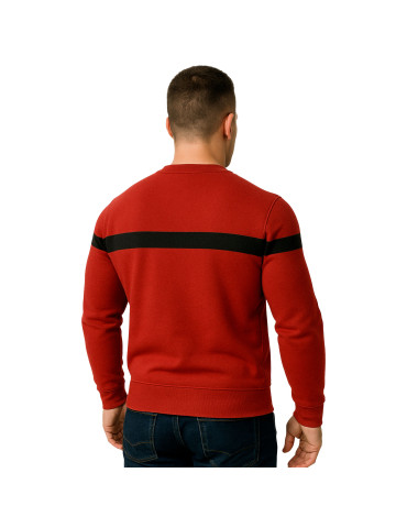 Sweat-shirt Sécurité Incendie rouge