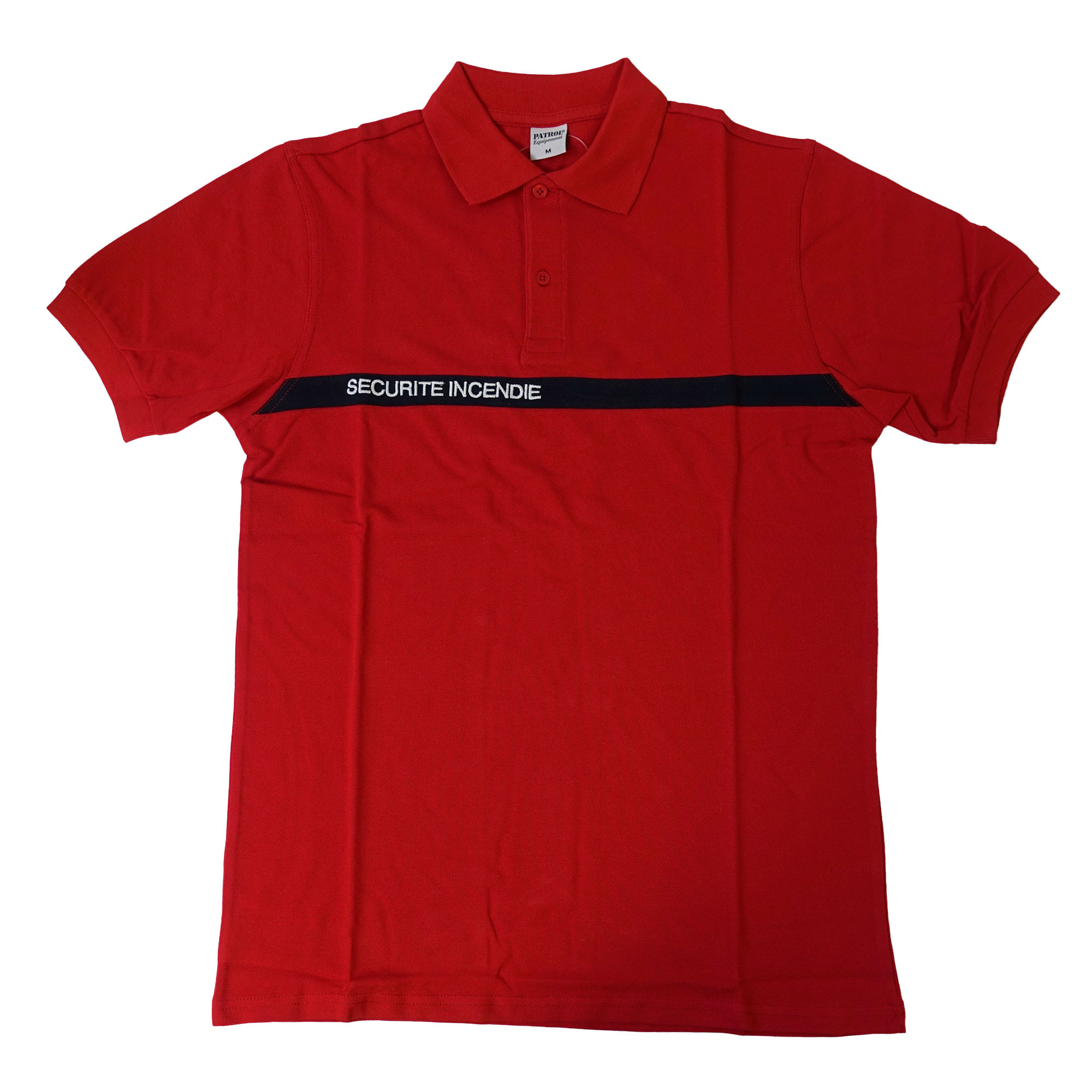 Polo Sécurité Incendie rouge Polo Sécurité Incendie rouge
