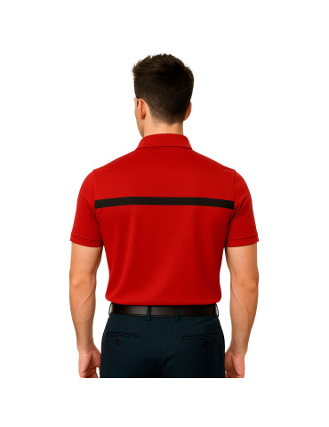 Polo Sécurité Incendie rouge
