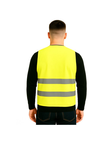 Gilet de signalisation fluo