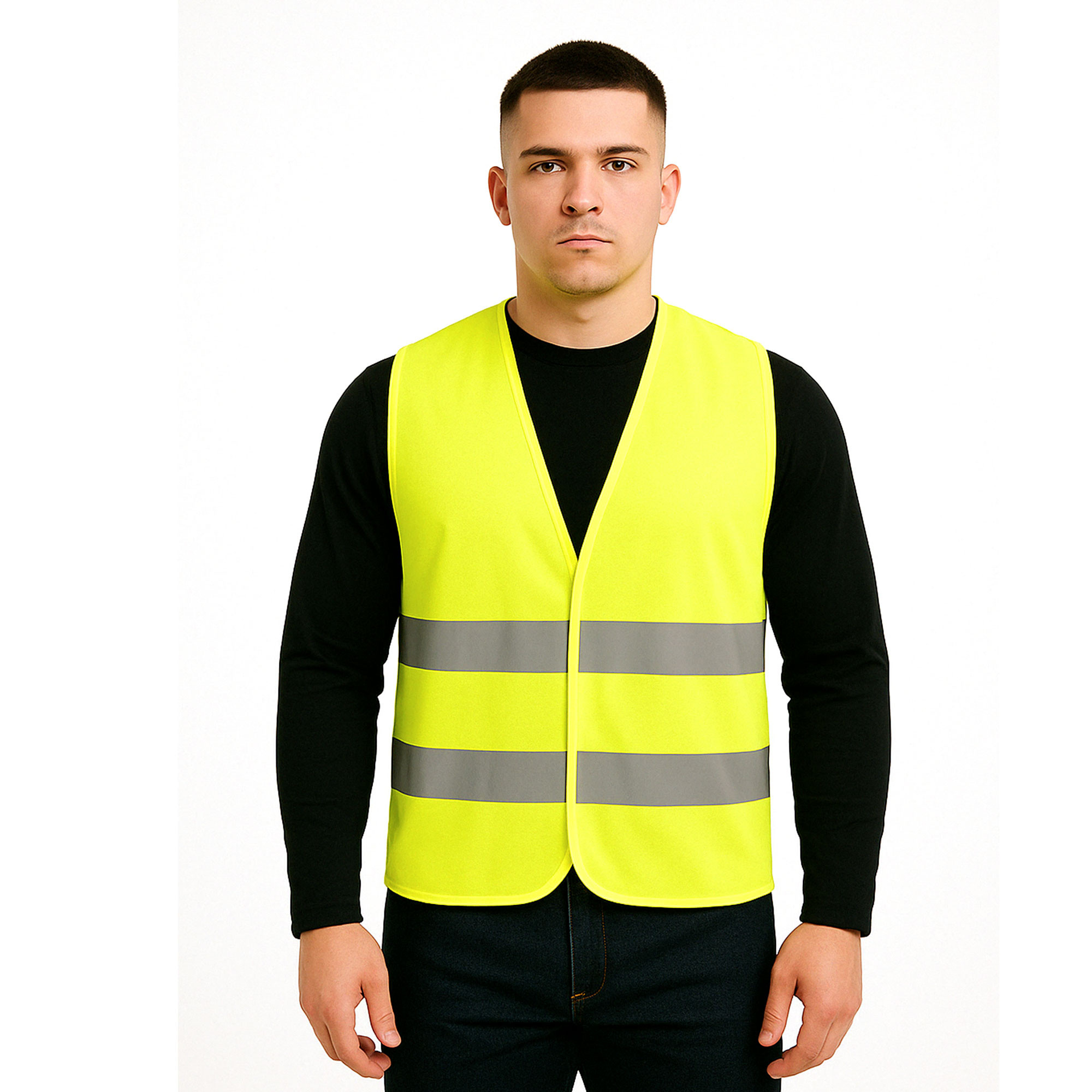 Gilet de signalisation fluo haute visibilité Gilet de signalisation fluo haute visibilité