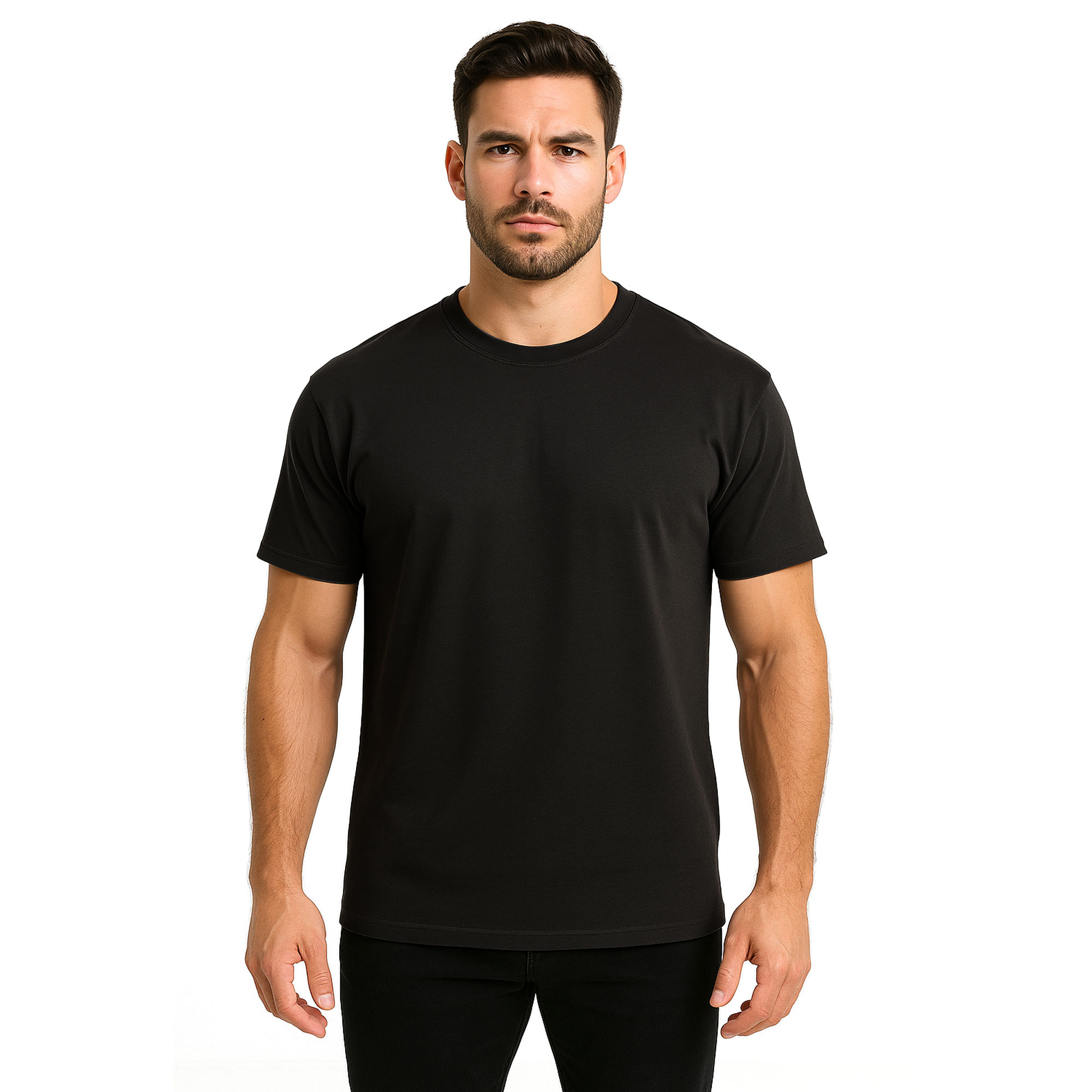 T-shirt noir Cooldry Mesh manches courtes