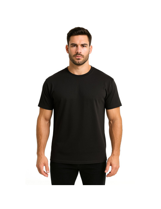 T-shirt noir Cooldry Mesh manches courtes
