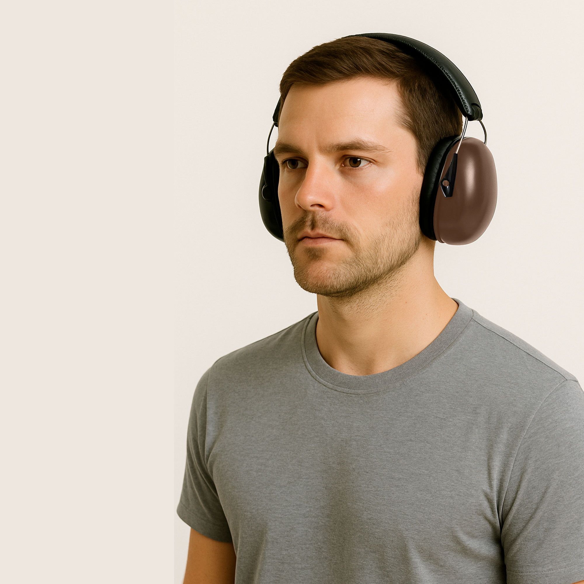 Casque anti-bruit pliable coyote Casque anti-bruit pliable coyote