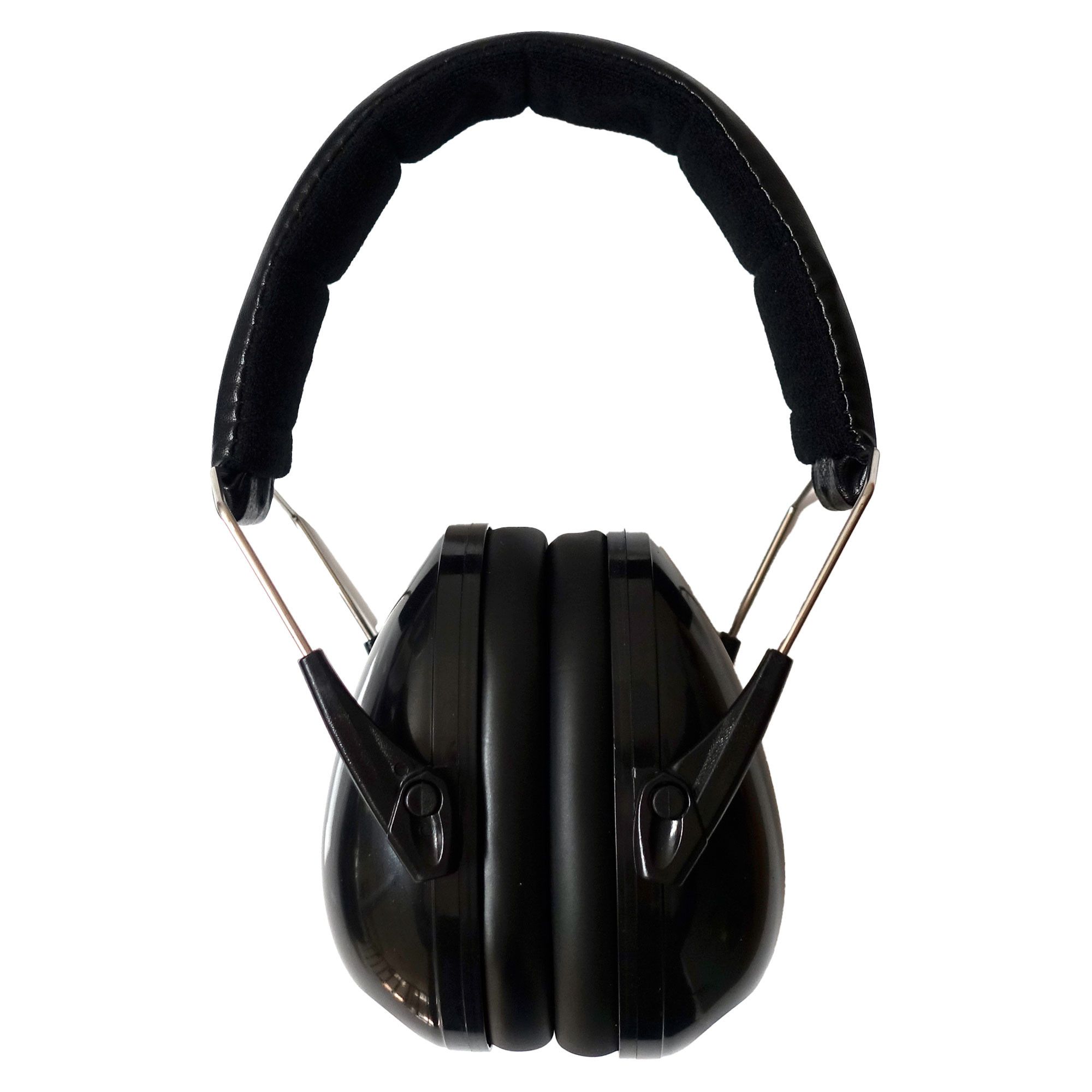 Casque anti-bruit pliable noir Casque anti-bruit pliable noir