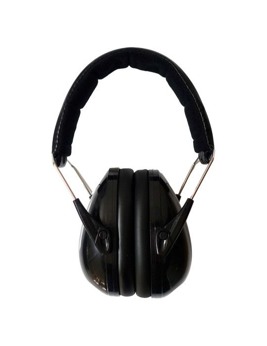 Casque anti-bruit pliable noir
