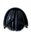 Casque anti-bruit pliable noir Casque anti-bruit pliable noir