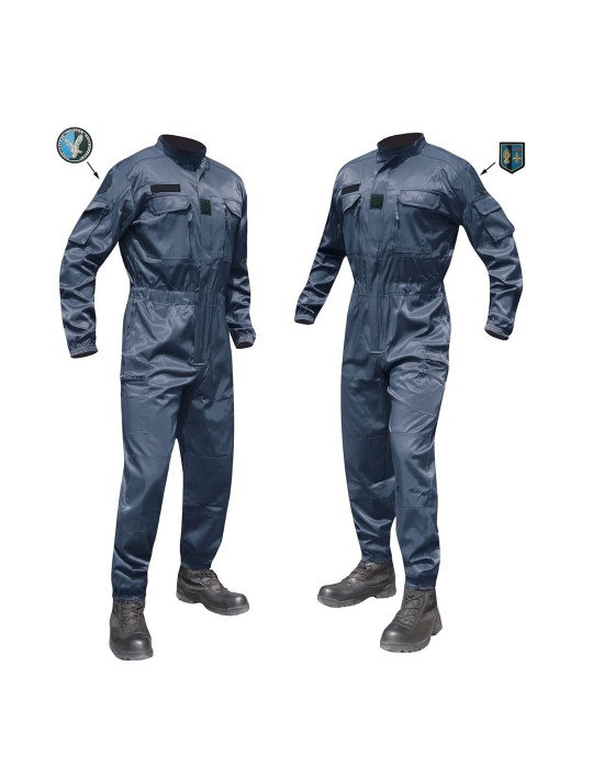 Combinaison Platinium bleue