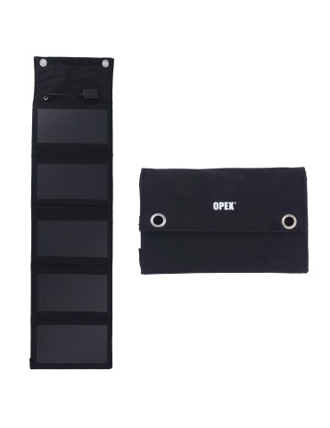 Chargeur solaire portable pliable 12,5 W