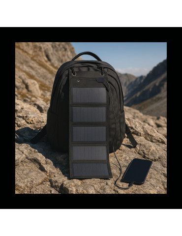 Chargeur solaire portable pliable 12,5 W