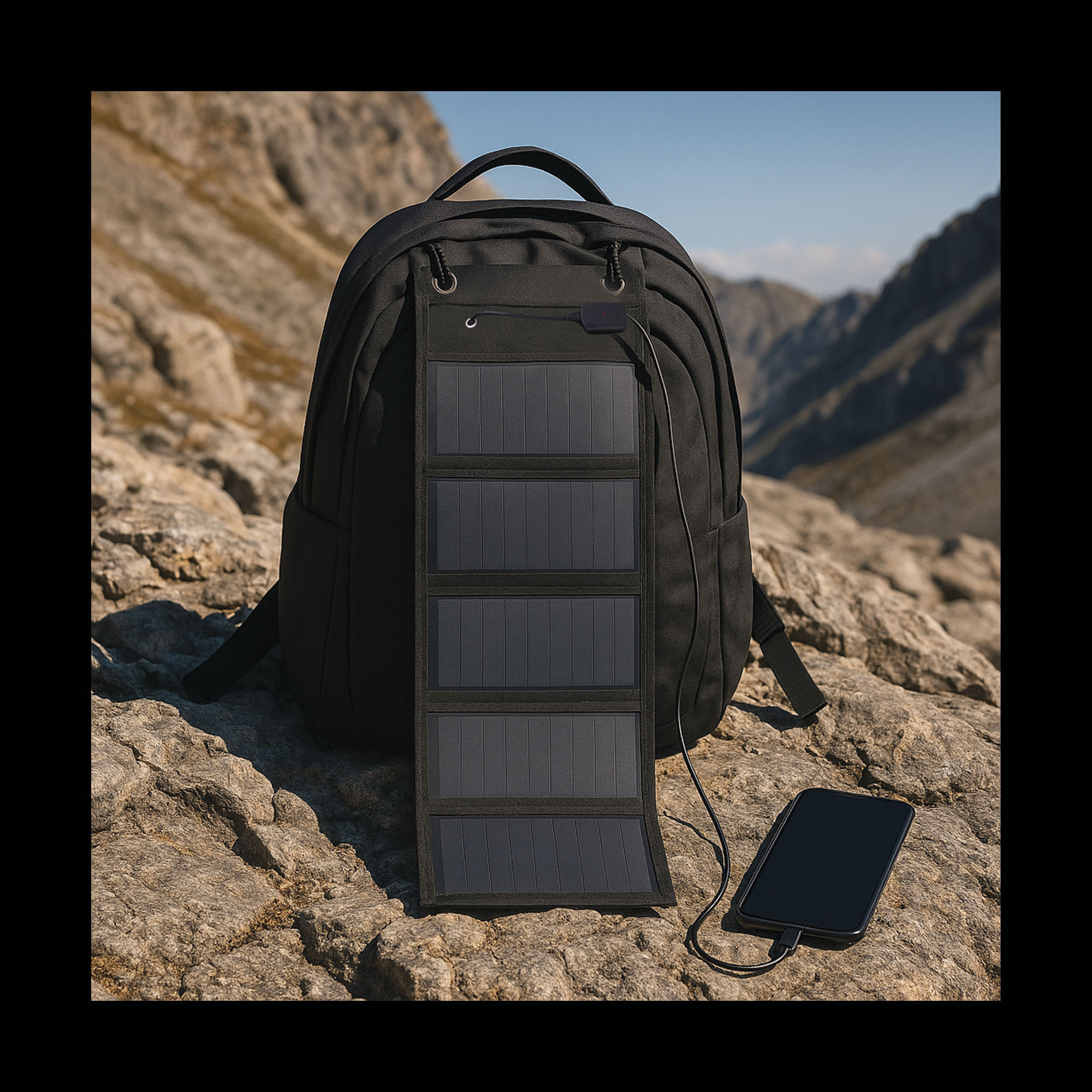 Chargeur solaire portable pliable 12,5 W Chargeur solaire portable pliable 12,5 W