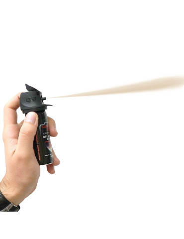 Aérosol de défense gel poivre