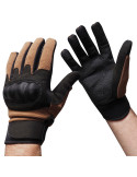 Gants coqués coyote
