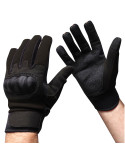 Gants coqués noirs