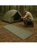 Tapis de sol pliable en XPE vert armée