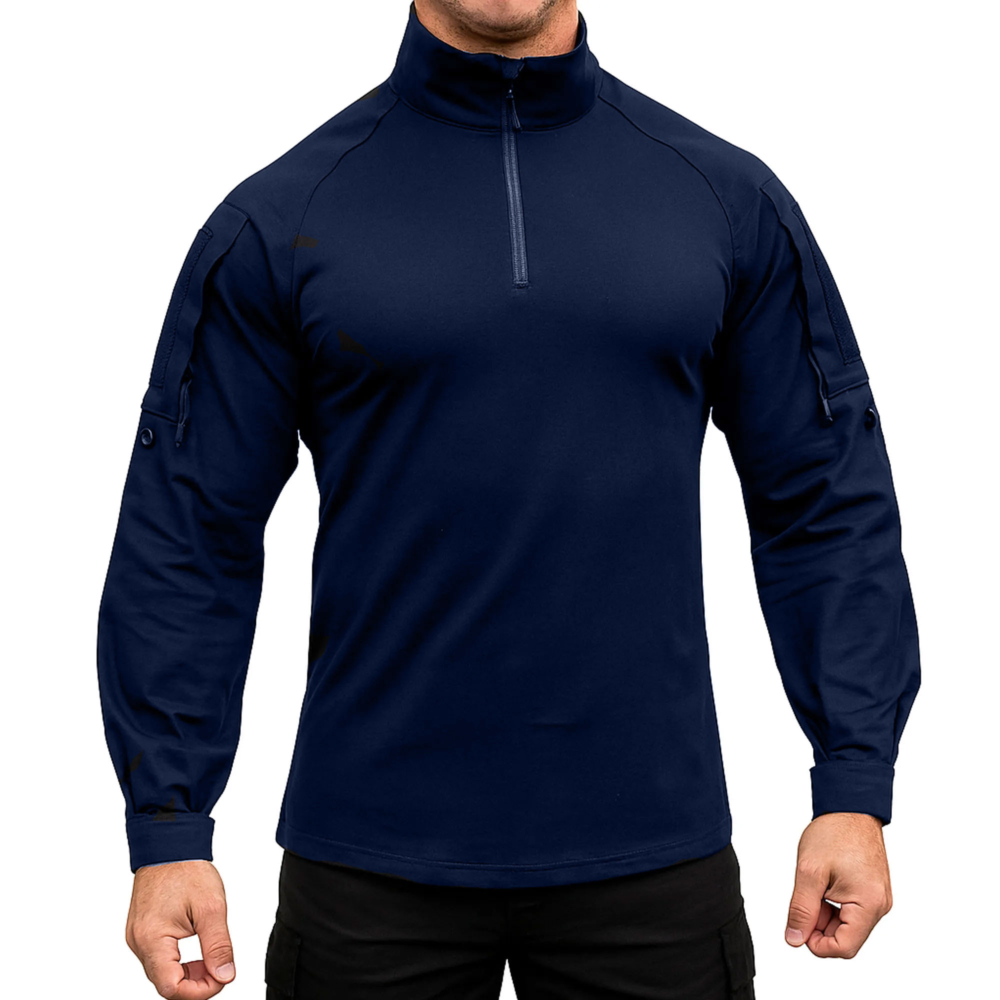 Chemise de combat type Ubas bleu marine Chemise de combat type Ubas bleu marine