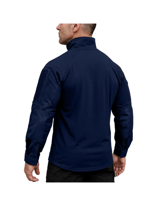 Chemise de combat type Ubas bleu marine
