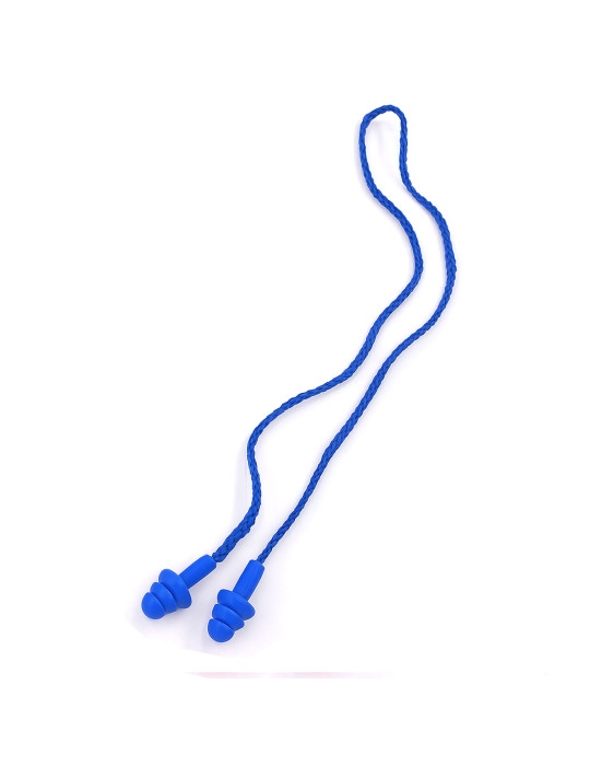 Paire de bouchons d'oreilles anti-bruit réutilisables