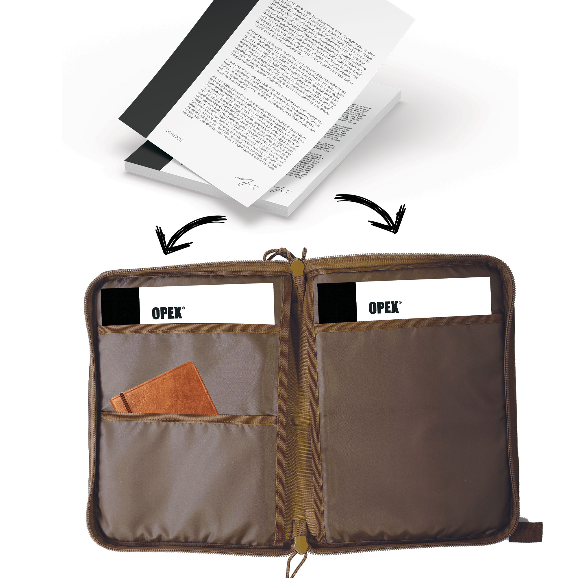 Etui tablette / Ordinateur et Documents A4