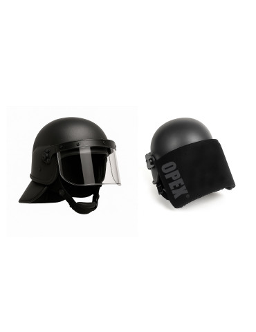 Protection pour  visière balistique / casques lourds type MSA & SUNROCK