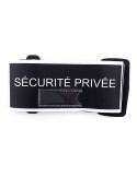Brassard Sécurité Privée rétroréfléchissant avec emplacement RIO