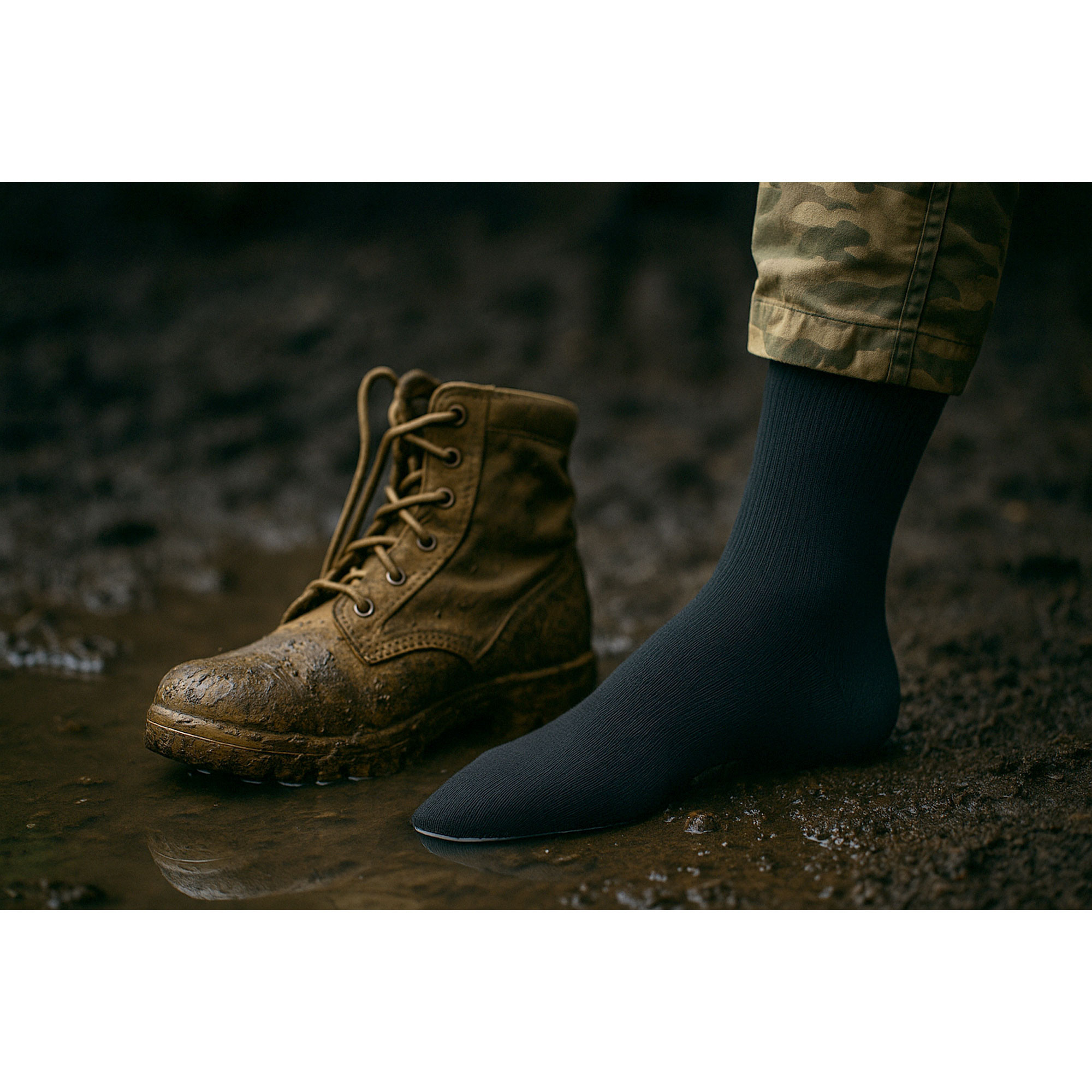 Chaussettes étanches noires