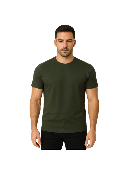 T-shirt militaire vert armée