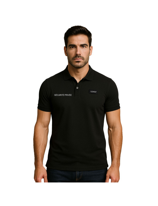 Polo Sécurité Privée Rétro réfléchissant nouvelles normes