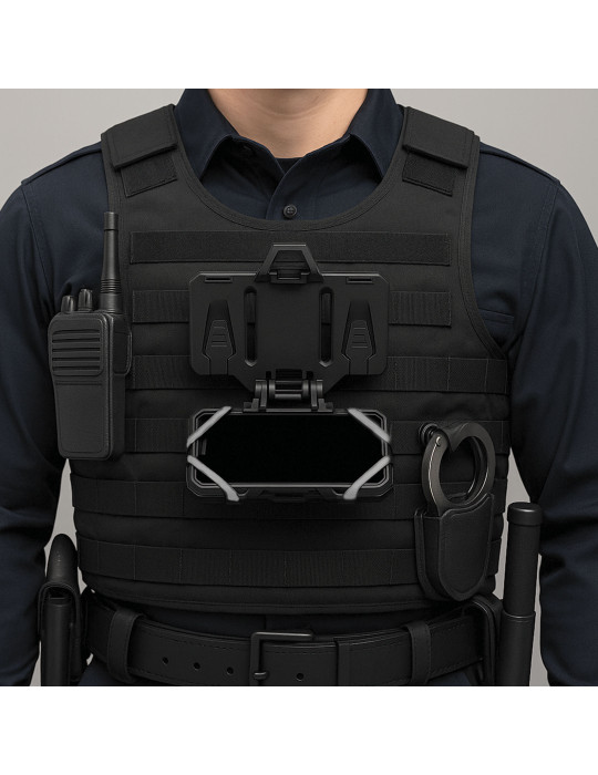 Support De Téléphone pour Gilet Tactique