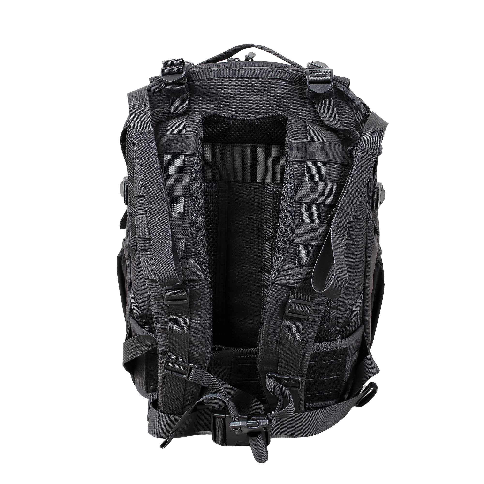 Sac à dos avec porte plaque extractible 1000D nylon noir