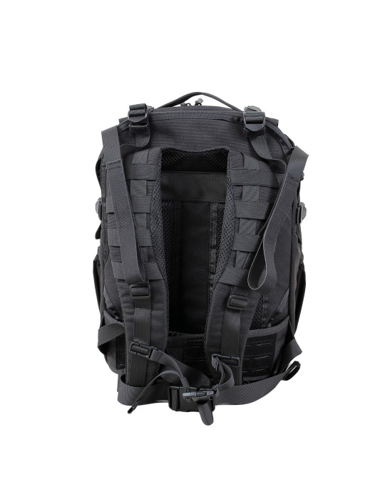 Sac à dos avec porte plaque extractible 1000D nylon noir