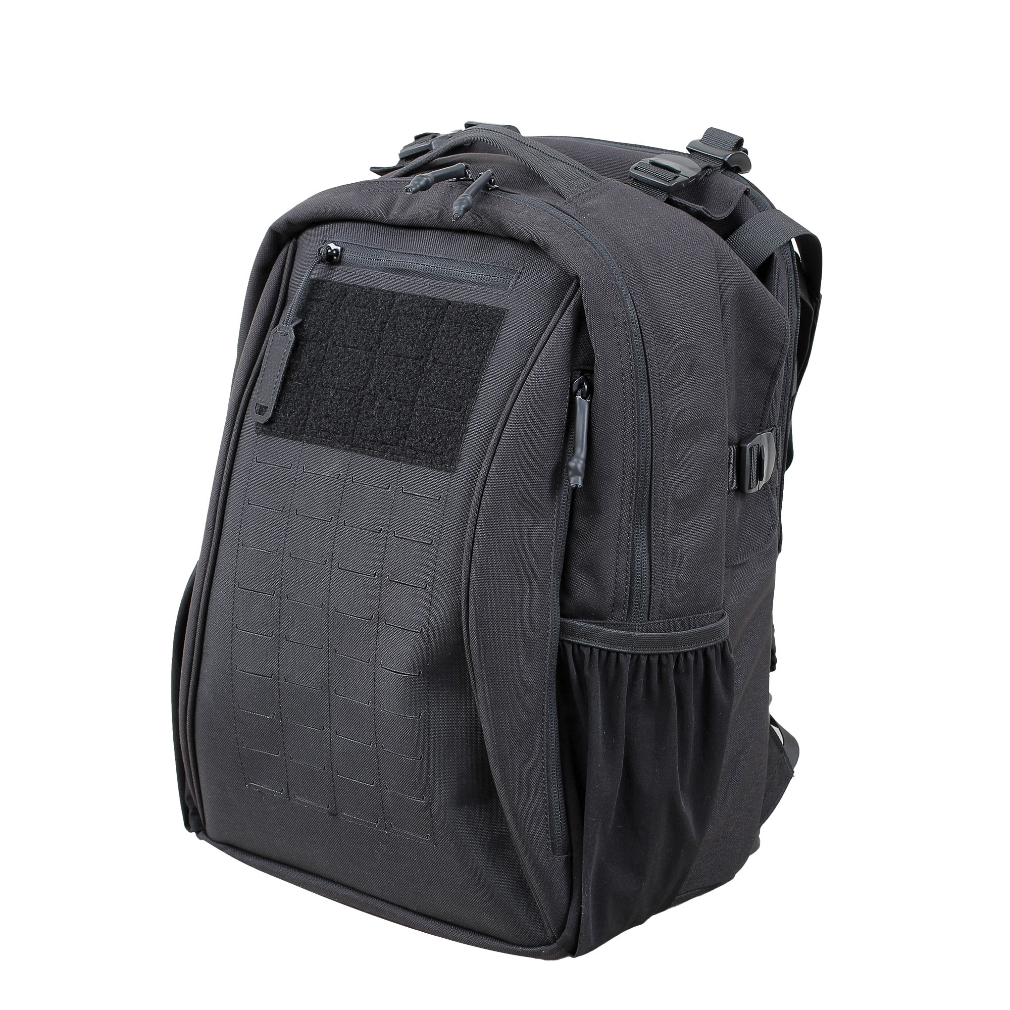 Sac à dos avec porte plaque extractible 1000D nylon noir