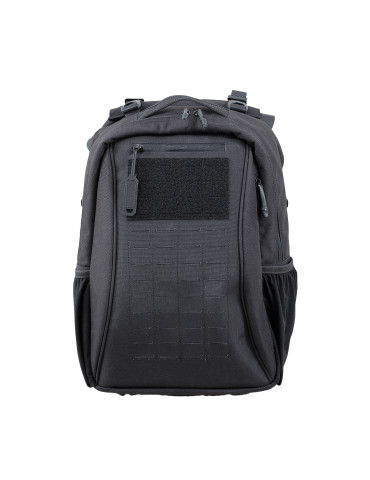 Sac à dos avec porte plaque extractible 1000D nylon noir
