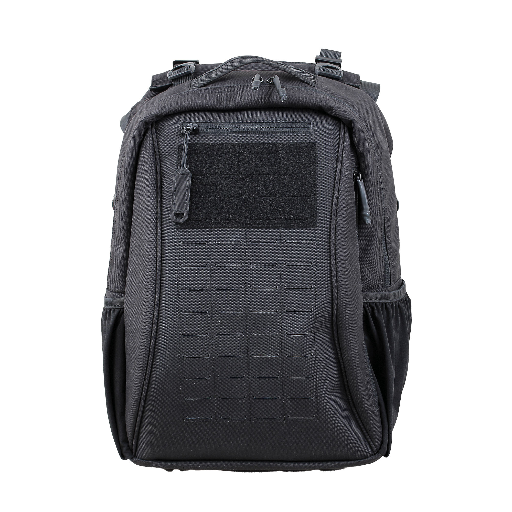 Sac à dos avec porte plaque extractible 1000D nylon noir