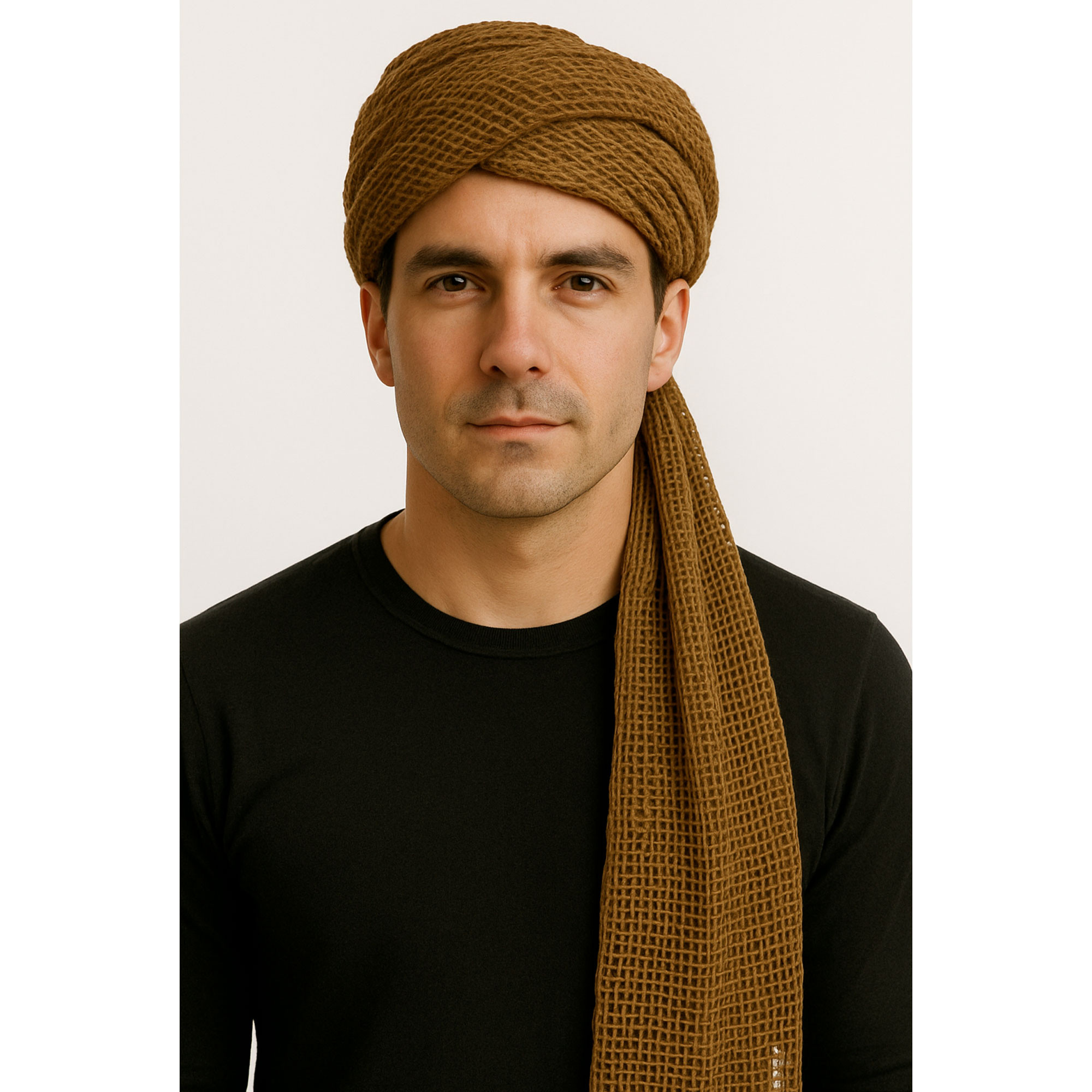 Chèche filet coyote